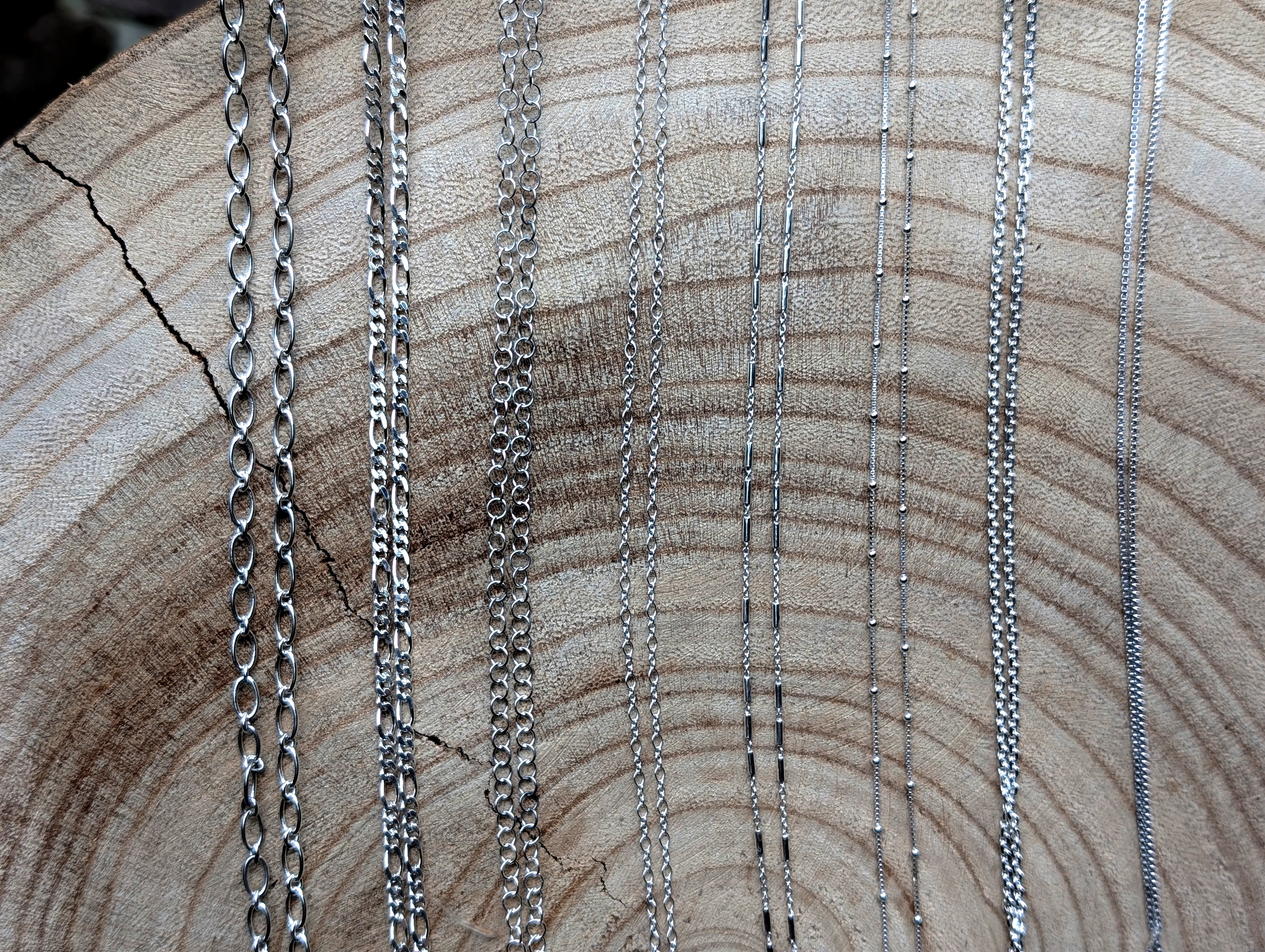 Handgemachte Halsketten aus Sterlingsilber