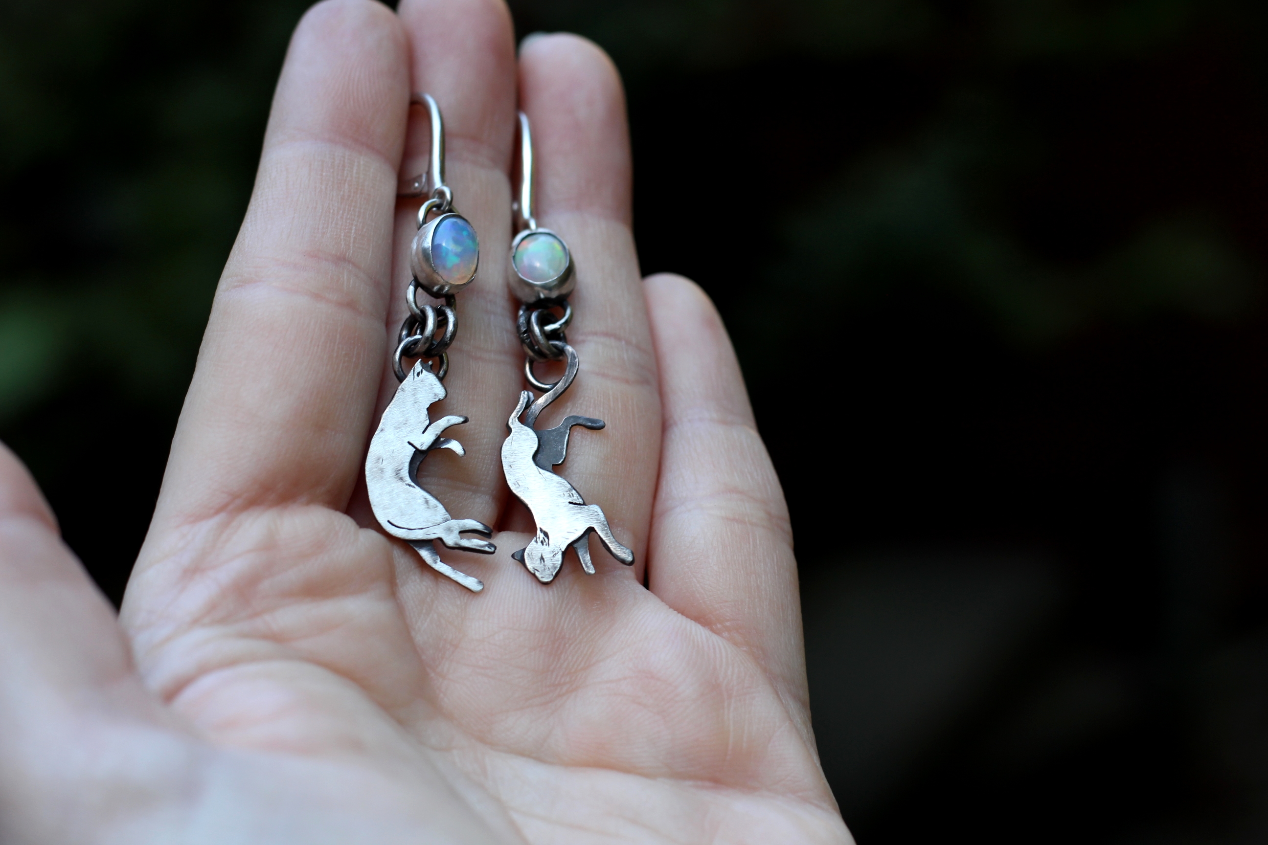 Dancing Opal Cats
